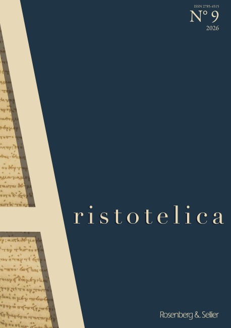 Aristotelica n. 9 - Aa. Vv.