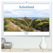Cover-Bild zum Titel 'Schottland - Wie gemalt (hochwertiger Premium Wandkalender 2026 DIN A2 quer), Kunstdruck in Hochglanz' von 'Thomas Becker'