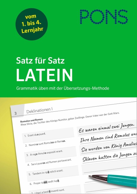 PONS Satz für Satz Latein Grammatik - 