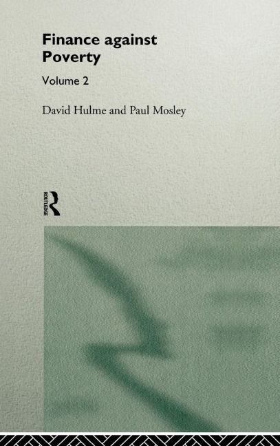 Finance Against Poverty - David Hulme, Paul Mosley