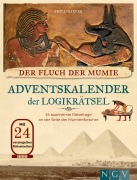 Cover-Bild zum Titel 'Der Fluch der Mumie Adventskalender der Logikrätsel' von 'Philip Kiefer'