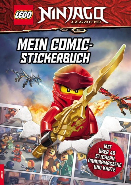 LEGO® NINJAGO® - Mein Comic-Stickerbuch - 