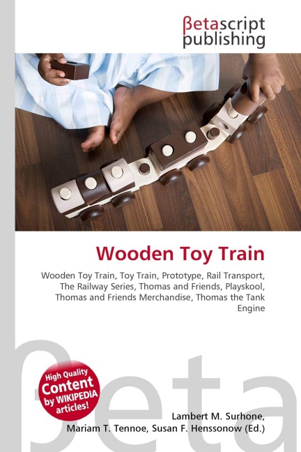 Wooden Toy Train - 