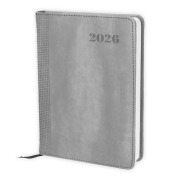 Trötsch Buchkalender A5 Grau 2026 - 