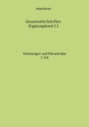 Cover-Bild zum Titel 'Gesammelte Schriften' von 'Hans Furrer'