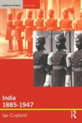 Cover-Bild zum Titel 'India 1885-1947' von 'Ian Copland'