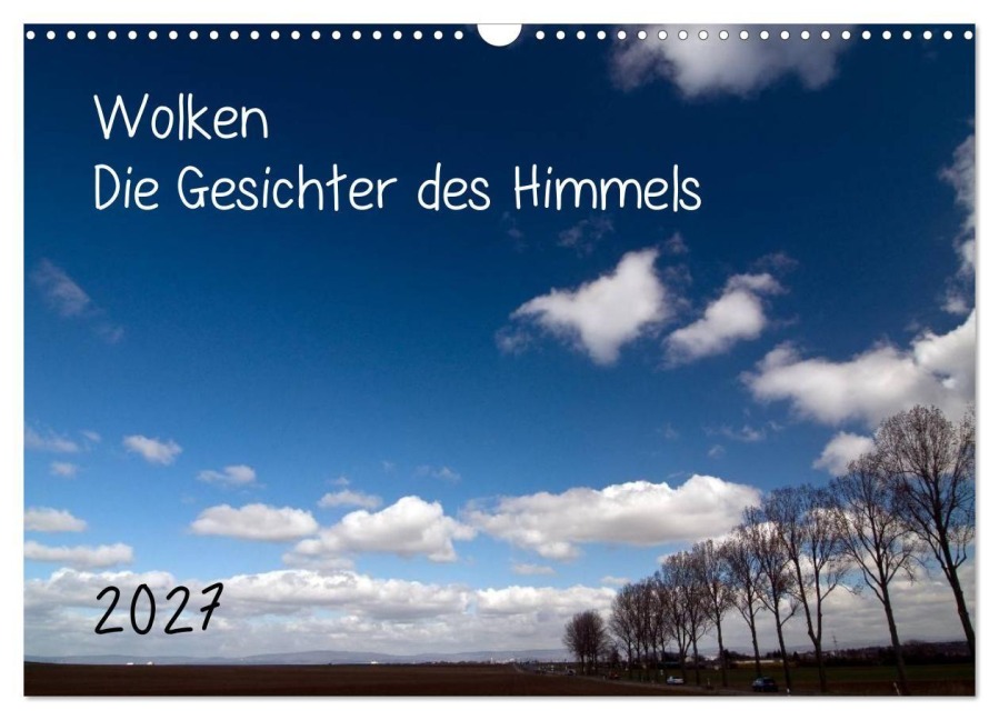 Wolken - Die Gesichter des Himmels (Wandkalender 2027 DIN A3 quer), CALVENDO Monatskalender - Michael Möller