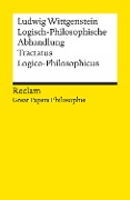 Cover-Bild zum Titel 'Logisch-Philosophische Abhandlung. Tractatus Logico-Philosophicus' von 'Ludwig Wittgenstein'