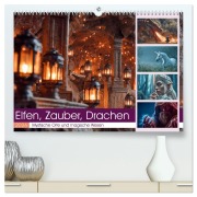 Cover-Bild zum Titel 'Elfen, Zauber, Drachen (hochwertiger Premium Wandkalender 2026 DIN A2 quer), Kunstdruck in Hochglanz' von 'Steffen Gierok-Latniak'