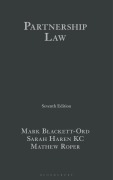 Cover-Bild zum Titel 'Partnership Law' von 'Mark Blackett-Ord, Sarah Haren Kc, Mathew Roper'