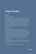 Cover-Bild zum Titel 'Hegel-Studien / Hegel-Studien' von ''