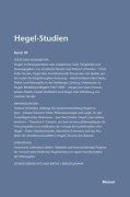 Cover-Bild zum Titel 'Hegel-Studien / Hegel-Studien' von ''