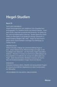 Cover-Bild zum Titel 'Hegel-Studien / Hegel-Studien' von ''