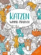 Cover-Bild zum Titel 'Katzen - Wimmel-Malbuch' von ''