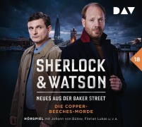 Cover-Bild zum Titel 'Sherlock & Watson - Neues aus der Baker Street: Die Copper-Beeches-Morde (Fall 18)' von 'Viviane Koppelmann'