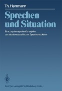 Cover-Bild zum Titel 'Sprechen und Situation' von 'T. Herrmann'