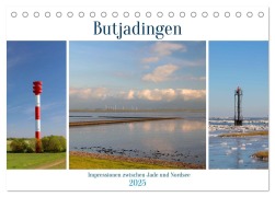 Butjadingen. Impressionen zwischen Jade und Nordsee (Tischkalender 2025 DIN A5 quer), CALVENDO Monatskalender - Steffani Lehmann