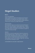 Cover-Bild zum Titel 'Hegel-Studien / Hegel-Studien' von ''