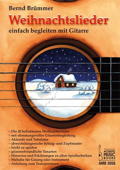Weihnachtslieder einfach begleiten mit Gitarre - Bernd Brümmer