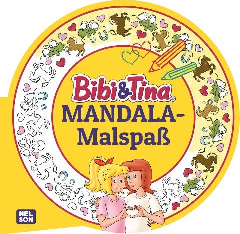 Bibi & Tina: MANDALA-Malspaß - 