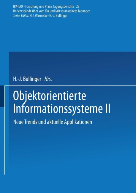 Objektorientierte Informationssysteme II - 