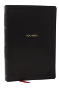 Cover-Bild zum Titel 'KJV Giant Print End-Of-Verse Reference Bible, Black Leathersoft, Red Letter, Comfort Print' von 'Thomas Nelson'