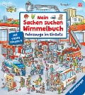 Mein Sachen suchen Wimmelbuch: Fahrzeuge im Einsatz, Pappbilderbuch mit Klappen ab 2 Jahren, Bilderbuch - Susanne Gernhäuser