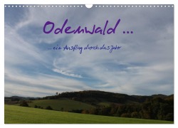 Cover-Bild zum Titel 'Odenwald ... ein Ausflug durch das Jahr (Wandkalender 2026 DIN A3 quer), CALVENDO Monatskalender' von 'Gert Kropp'