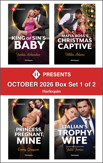 Harlequin Presents October 2026 - Box Set 1 of 2 - Jackie Ashenden, Emmy Grayson, Millie Adams, Julia James
