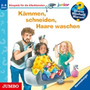 Cover-Bild zum Titel 'Kämmen, schneiden, Haare waschen [Wieso? Weshalb? Warum? JUNIOR Folge 79]' von 'Andrea Erne, Susanne Szesny, Matthias Meyer-Göllner, Robert Metcalf, Ulrich Maske'