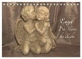 Engel - Die Worte der Liebe (Tischkalender 2025 DIN A5 quer), CALVENDO Monatskalender - Andrea Potratz
