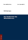 Cover-Bild zum Titel 'Die Strafbarkeit des Whistleblowers' von 'Matthias Soppa'