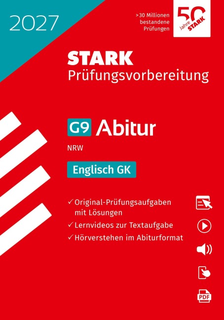 STARK Englisch GK - Abitur 2027 NRW - Prüfungsvorbereitung - 