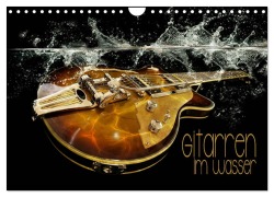 Cover-Bild zum Titel 'Gitarren im Wasser (Wandkalender 2026 DIN A4 quer), CALVENDO Monatskalender' von 'Renate Utz'