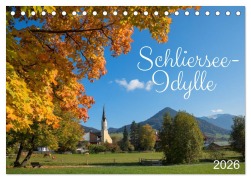 Cover-Bild zum Titel 'Schliersee-Idylle (Tischkalender 2026 DIN A5 quer), CALVENDO Monatskalender' von 'SusaZoom SusaZoom'