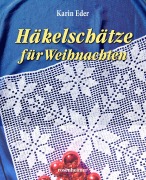 Cover-Bild zum Titel 'Häkelschätze für Weihnachten' von 'Karin Eder'