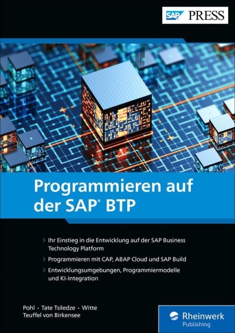 Programmieren auf der SAP BTP - Florian Pohl, Constantin Freiherr Teuffel von Birkensee, Raphael Witte, Jean-Francois Tate Tsiledze