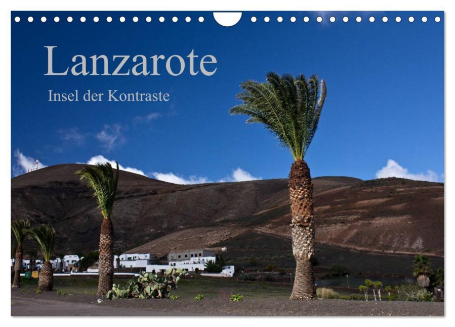 Lanzarote (Wandkalender 2026 DIN A4 quer), CALVENDO Monatskalender - Anja Ergler