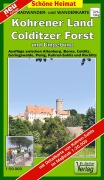Cover-Bild zum Titel 'Kohrener Land, Colditzer Forst und Umgebung 1 : 50 000. Radwander- und Wanderkarte' von ''
