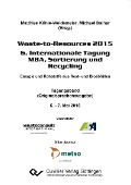 Cover-Bild zum Titel 'Waste-to-Resources 2015' von ''
