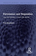 Cover-Bild zum Titel 'Permission and Regulation' von 'Tim Newburn'