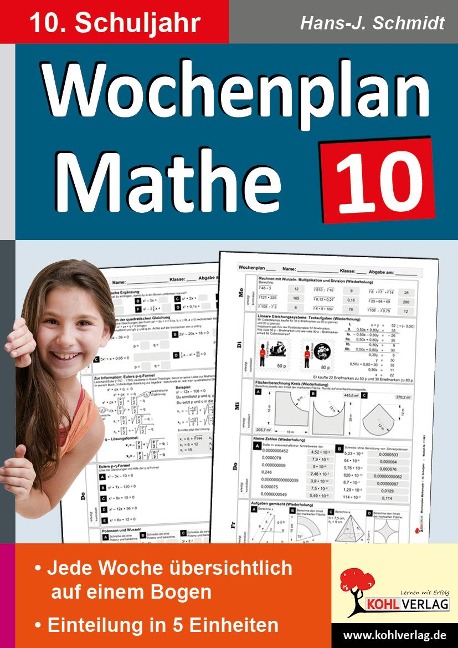 Wochenplan Mathe / Klasse 10 - Hans-J. Schmidt