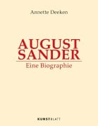 Cover-Bild zum Titel 'AUGUST SANDER' von 'Annette Deeken'