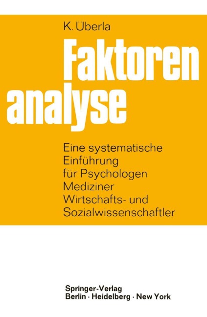 Faktorenanalyse - K. Überla