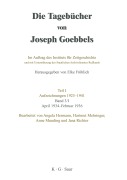 Cover-Bild zum Titel 'April 1934 - Februar 1936' von ''
