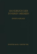 Cover-Bild zum Titel 'Handbuch der inneren Medizin' von 'Gustav Von Bergmann, Walter Frey, Herbert Schwiegk'