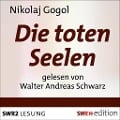 Cover-Bild zum Titel 'Die toten Seelen' von 'Nikolaj Gogol'