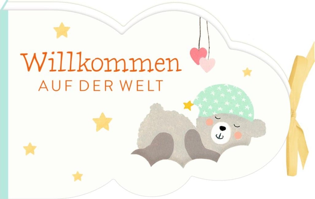 Geldkuvert-Geschenkbuch Wolke konturgestanzt - 