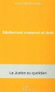Cover-Bild zum Titel 'Allaitement maternel et droit' von 'Martine Herzog-Evans'