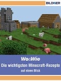 Cover-Bild zum Titel 'Die wichtigsten Minecraft Rezepte auf einen Blick!' von 'Julian Bildner, Andreas Zintzsch'